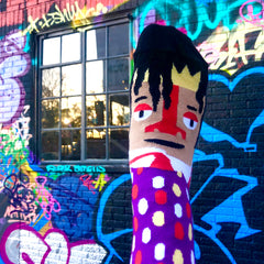 Basquiatoe Graffiti Lover Socks