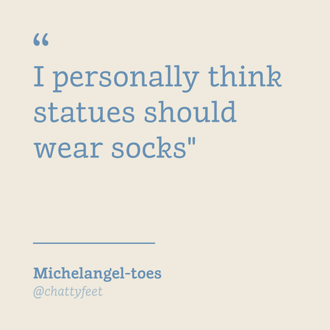 Michelangelo Artist Socks by ChattyFeet