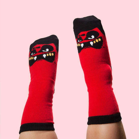 Vampire socks for kids - Mr. Zukkato cool design