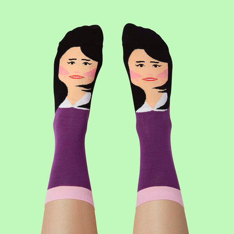 Funny Socks For Royal Lovers - Meghan Ankle
