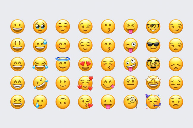 The History of Emoji Faces