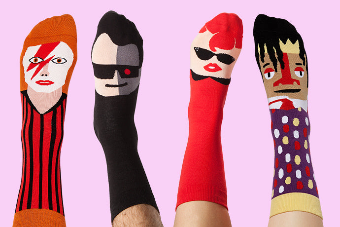 70s, 80s & 90s retro socks