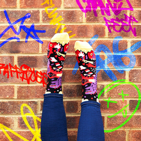 Cool Socks for Graffiti Lovers