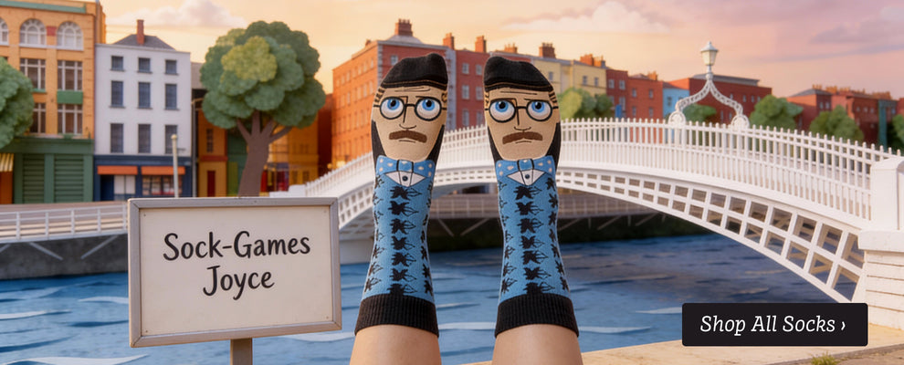 Literature Funny Character Socks