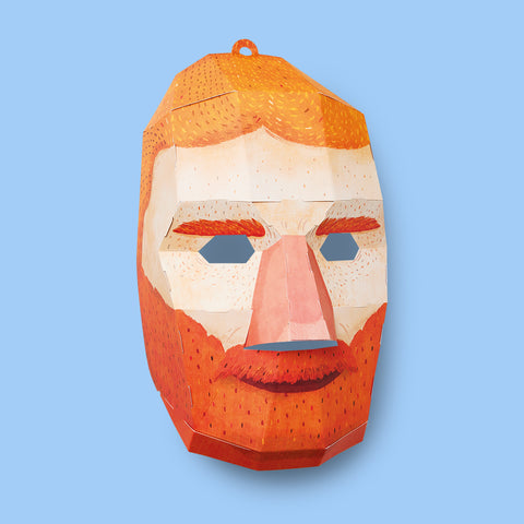 Van Gogh Papercraft Mask - ChattyFeet