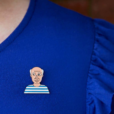 Artist enamel pins - Pablo by ChattyFeet