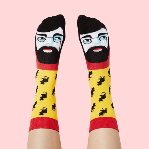 Art socks - Cool gift for artists- Footloose Lautrec