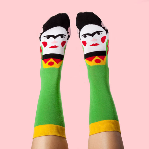 ChattyFeet Cool Socks - Funny Art Gift - Frida Callus