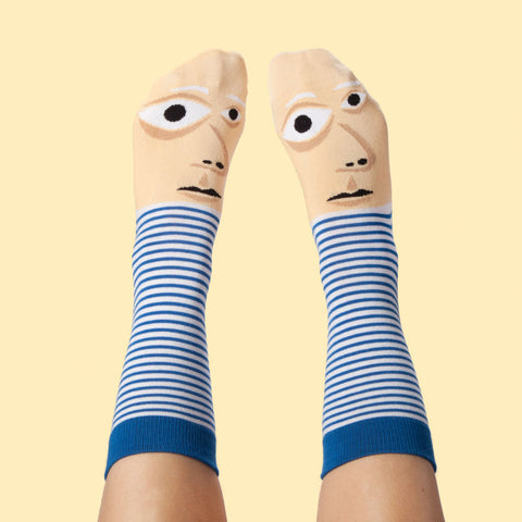 Gift for artists - Funky socks with art characters