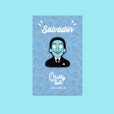 Salvador Enamel Badge