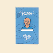Gifts for artists - Pablo enamel pin by ChattyFeet
