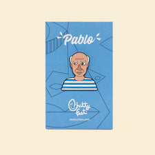 Gifts for artists - Pablo enamel pin by ChattyFeet