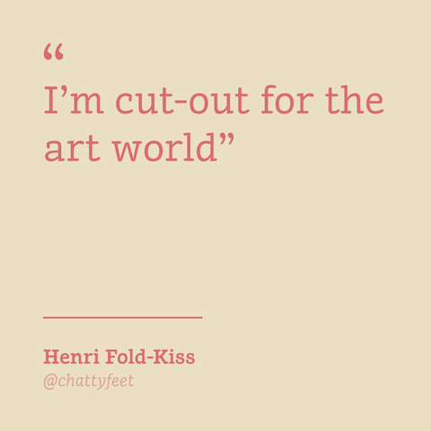 Gifts for Artists - Henri Paper Model