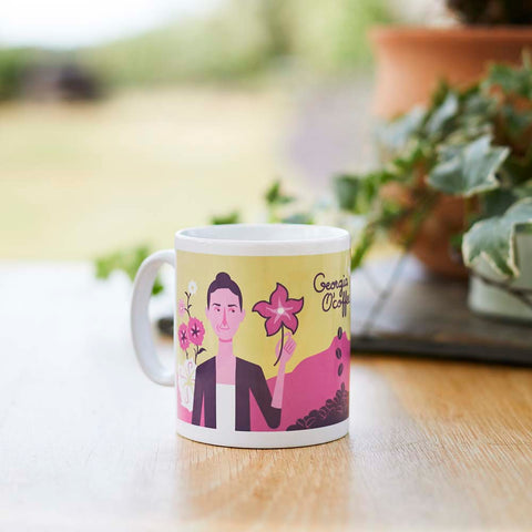 Cool mug for art lovers - Georgia O'coffee