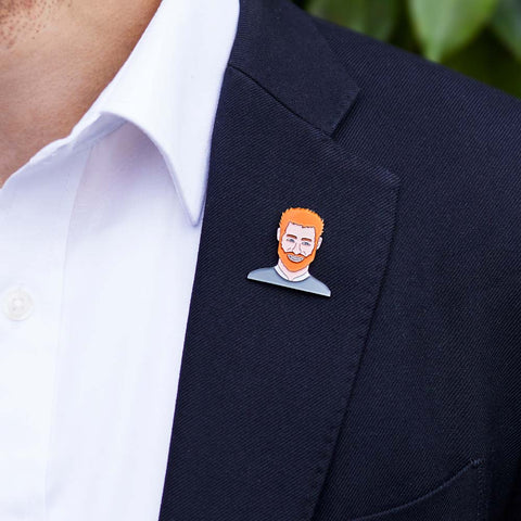 Best Royal Gifts - Harry Enamel Badge