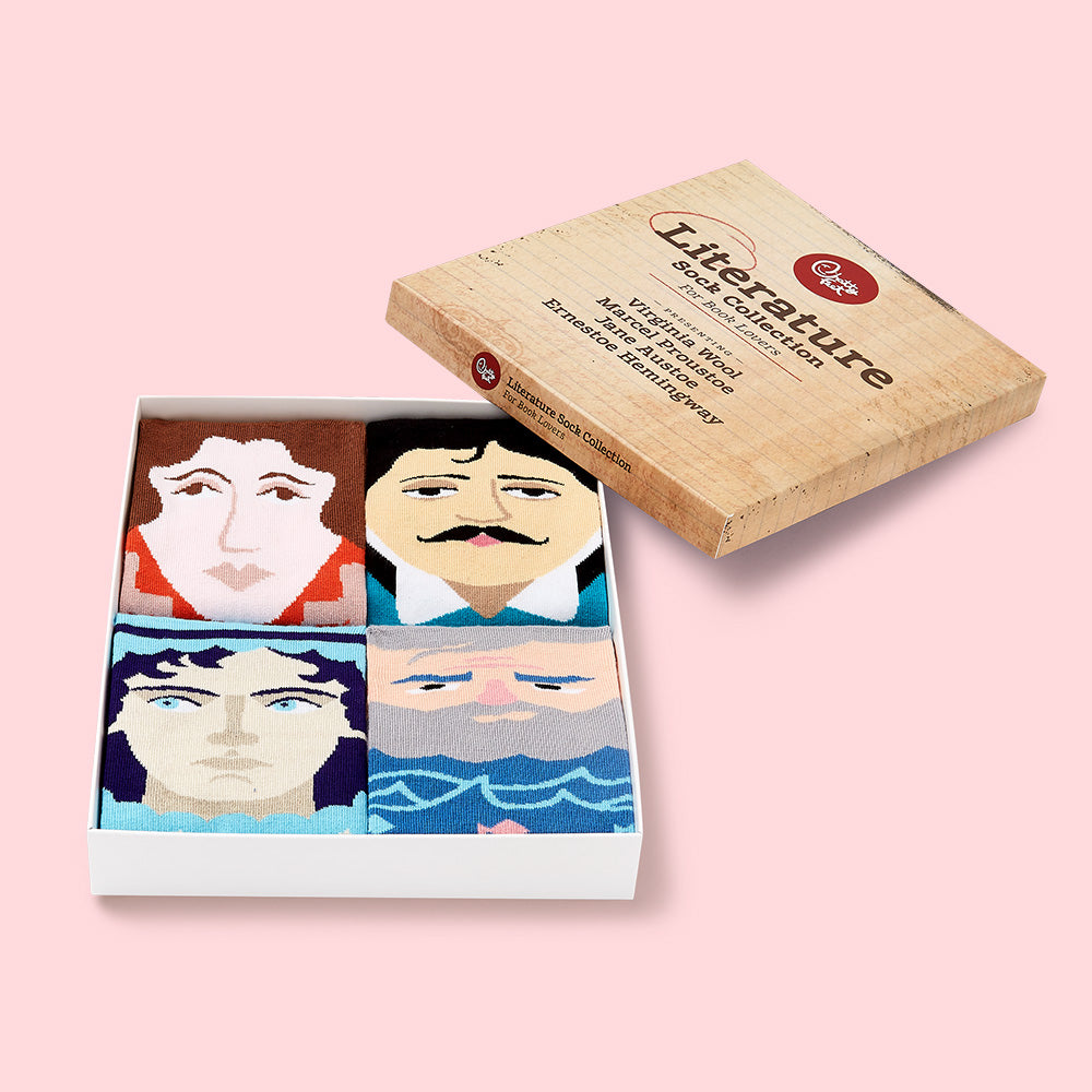 Funky Socks For Book Lovers- ChattyFeet- Literary Gifts