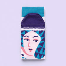 Ada Lovelace -ChattyFeet -Funny socks for science lovers