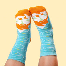 ChattyFeet -Gift for young artists - Art socks 