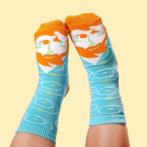 ChattyFeet -Gift for young artists - Art socks 