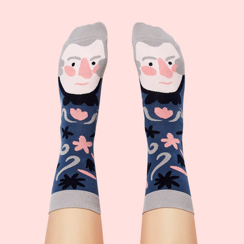 Mozart Fun Socks for Composers - ChattyFeet