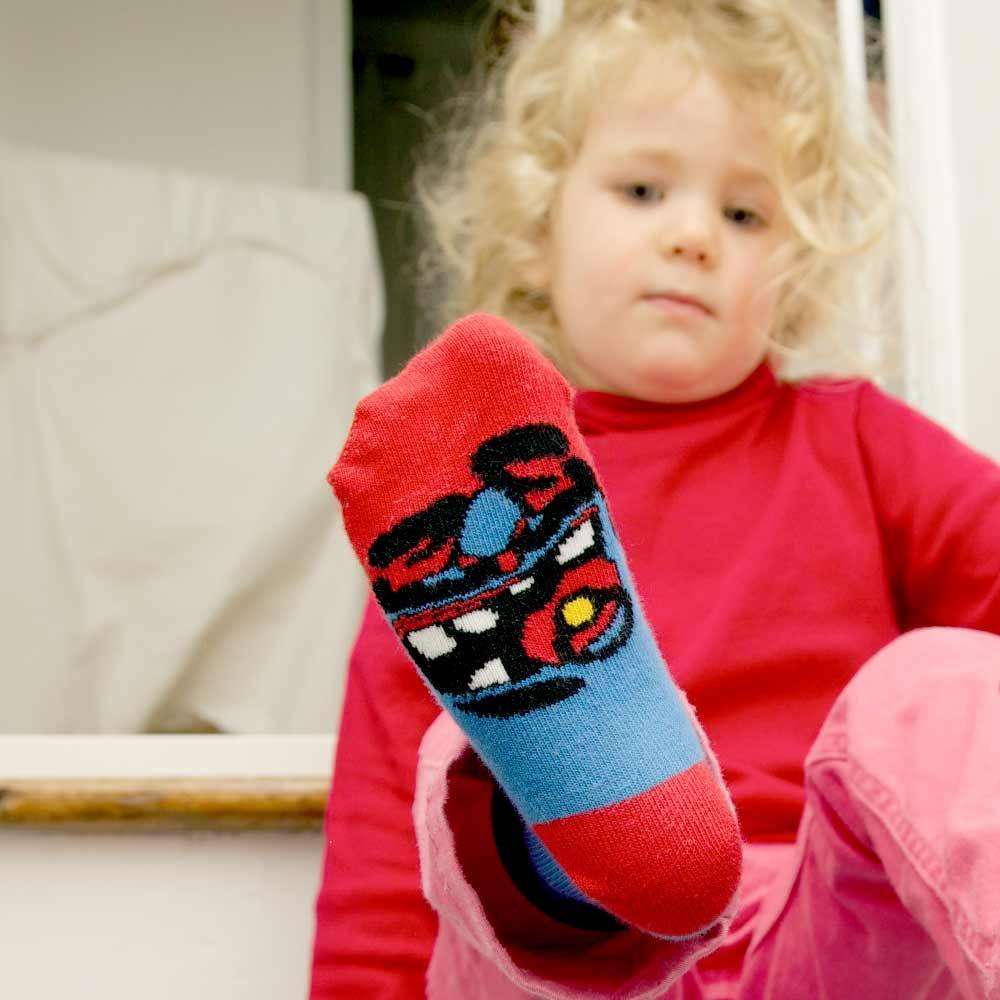 Funky Socks For Kids With A Colorful Character