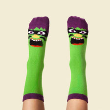 Funny gift idea for kids - Mr. Grrrril cool socks
