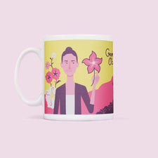 Art Mug - Illustrated artist - Georgia O'coffee