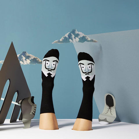 ChattyFeet - Funny Socks with Famous Artists - Dali