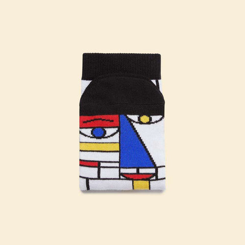Cool socks for kids - Art lover gift idea - Feet Mondrian