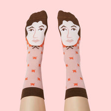 Cool Literature Gifts - Funky Socks - Virginia Wool