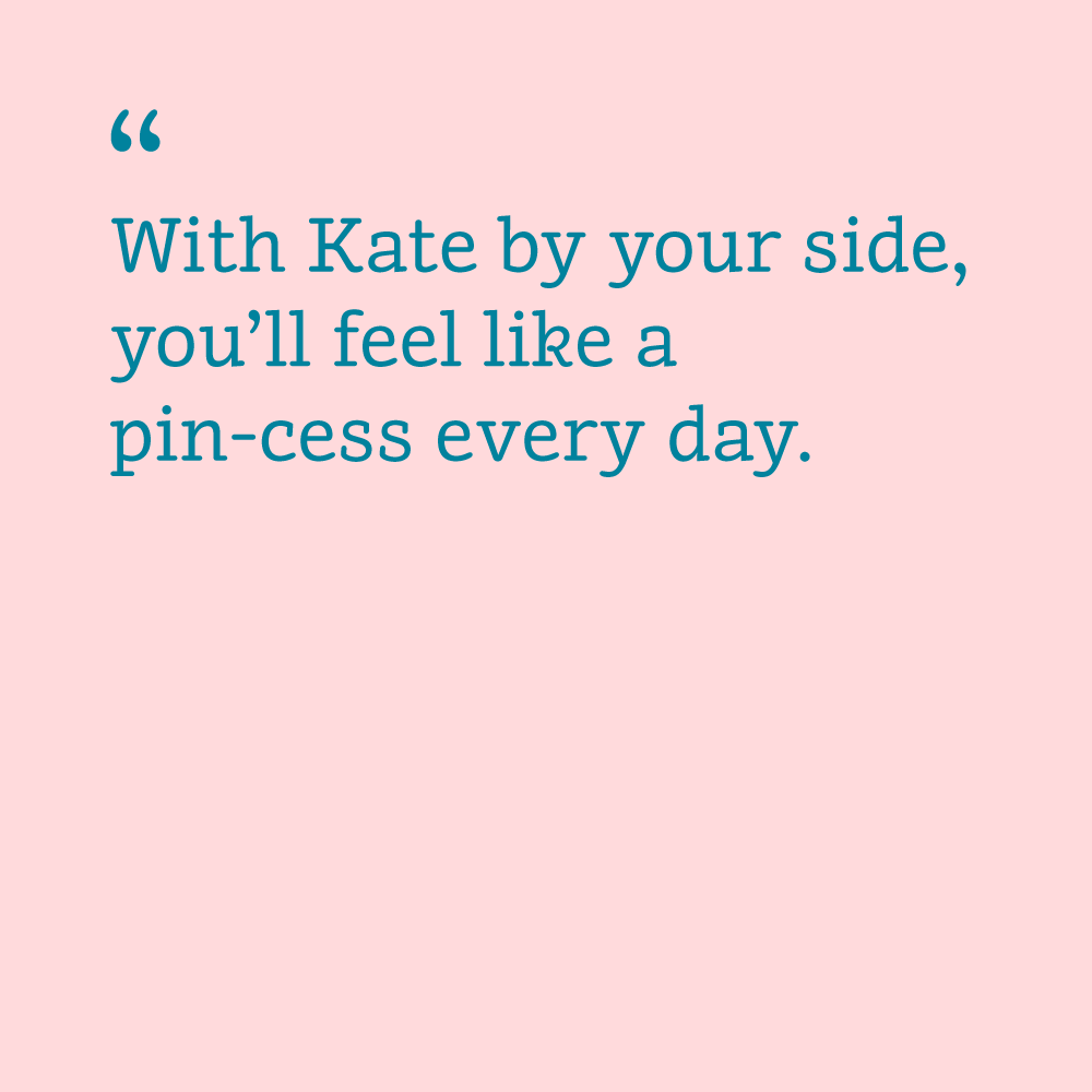 Royal Enamel Pins -ChattyFeet- Duchess Kate