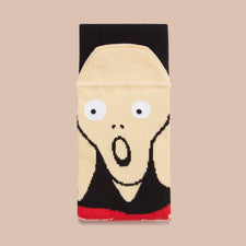 Art Gifts for Friends - Screamy Ed cool socks