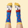 Art socks - Funky illustrated character - Roy 