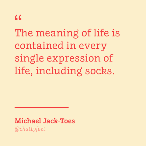 King of socks - Michael Jack-Toes by ChattyFeet