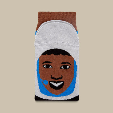 Funny Astronaut Socks - Mae Jemisox