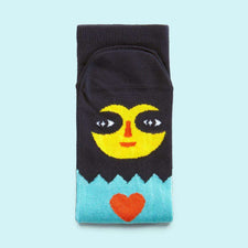 Fun socks with an illustrated character - Loli design