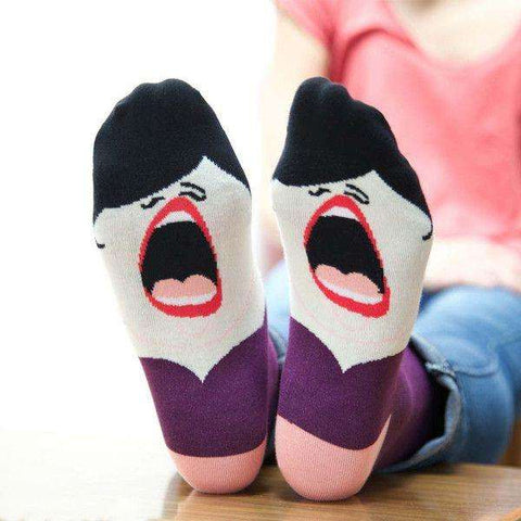 Cool opera socks - ChattyFeet - La Diva design 