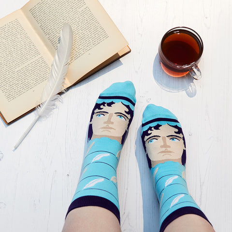 Jane Austen Socks - ChattyFeet - Book Lover Gifts - Crazy Socks