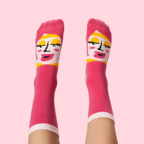 Funky socks for kids - Venus character design