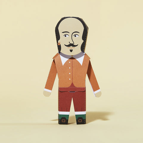 Shakespeare Paper Model by ChattyFeet