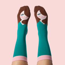 ChattyFeet -Royal Gifts Sock Collection -  Kate MiddleToe