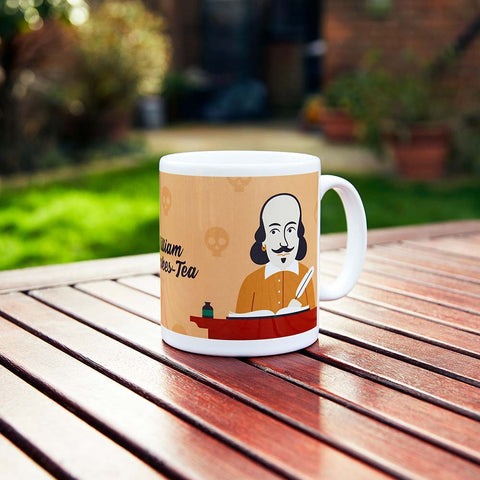 Cool Theatre Gifts - William Shakes-Tea Mug