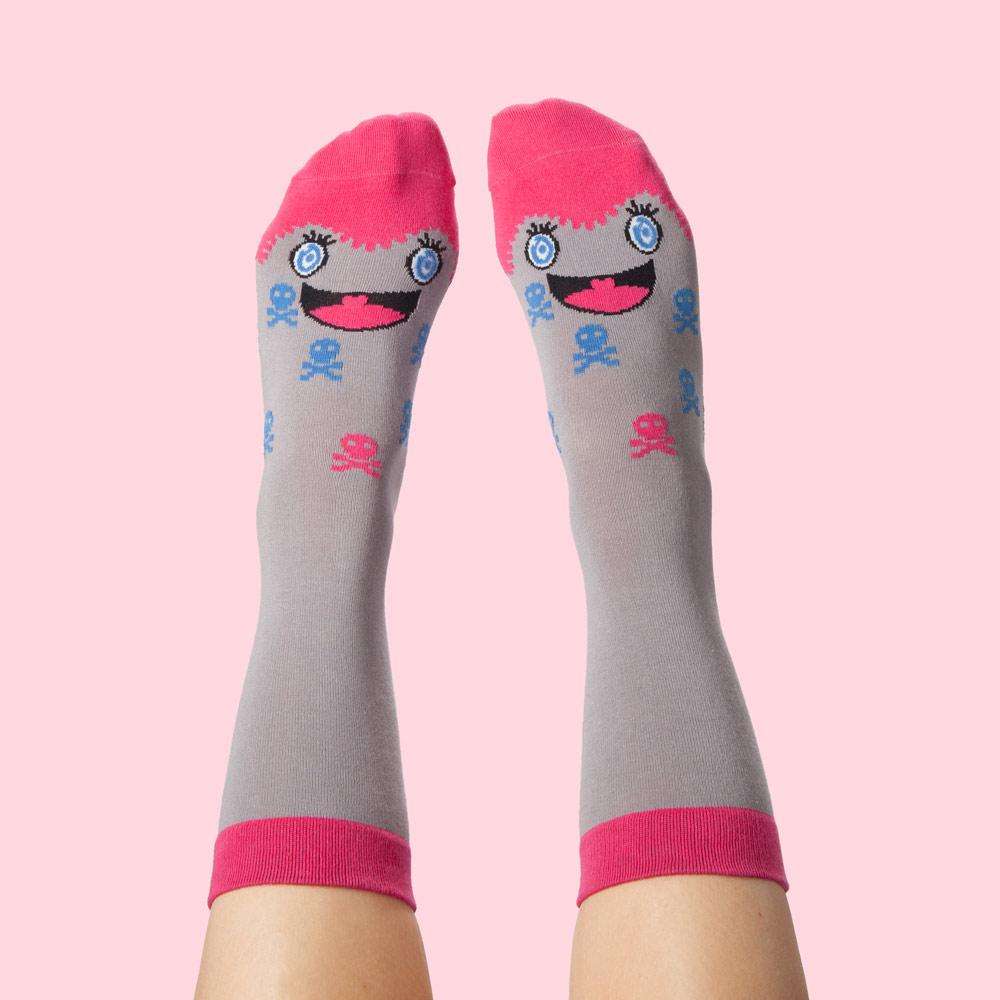Crazy Socks With Faces - Cool Gift Idea