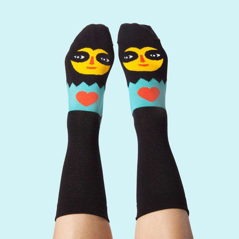 Cool gift idea for illustrators - Funny socks with characters