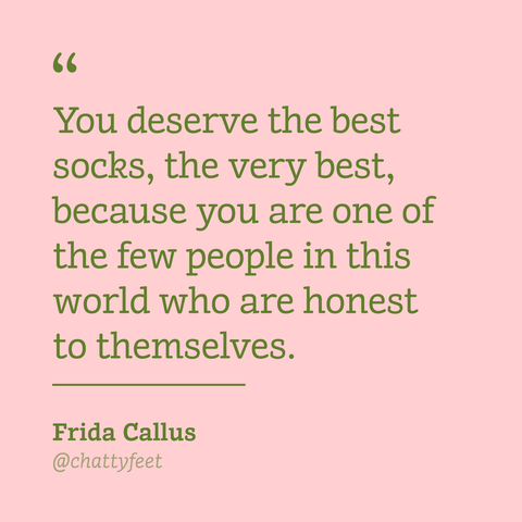 Unusual art socks - Character design - Frida Callus