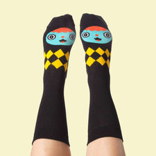 Funny socks - Illustrated characters - Gelly