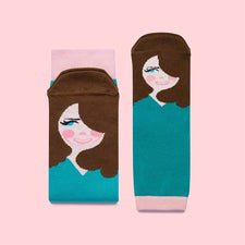 Mother daughter gifts - Kate Middle-Toe Matching Sock Set