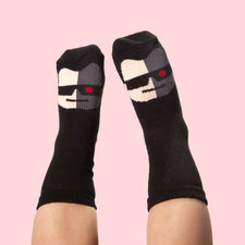 Funky socks for kids - The Toeminator design